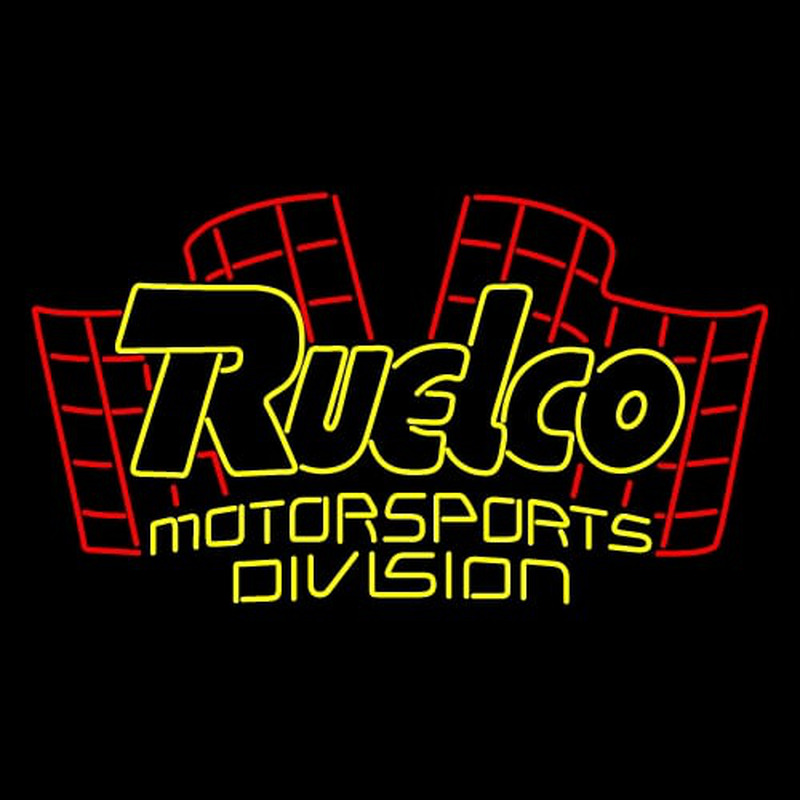 Custom Ruelco Motorsport Division Neonskylt