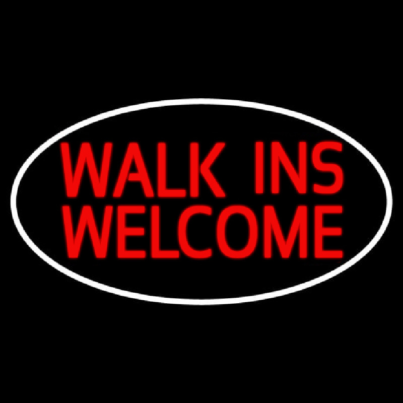 Custom Walks In Welcome 1 Neonskylt