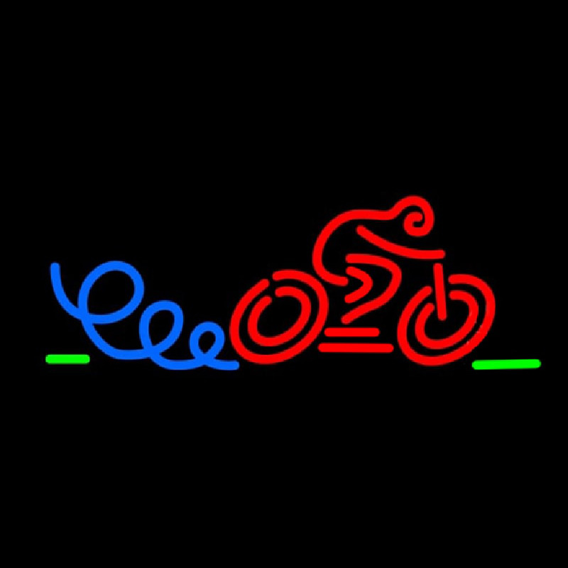 Cycle Racing Neonskylt