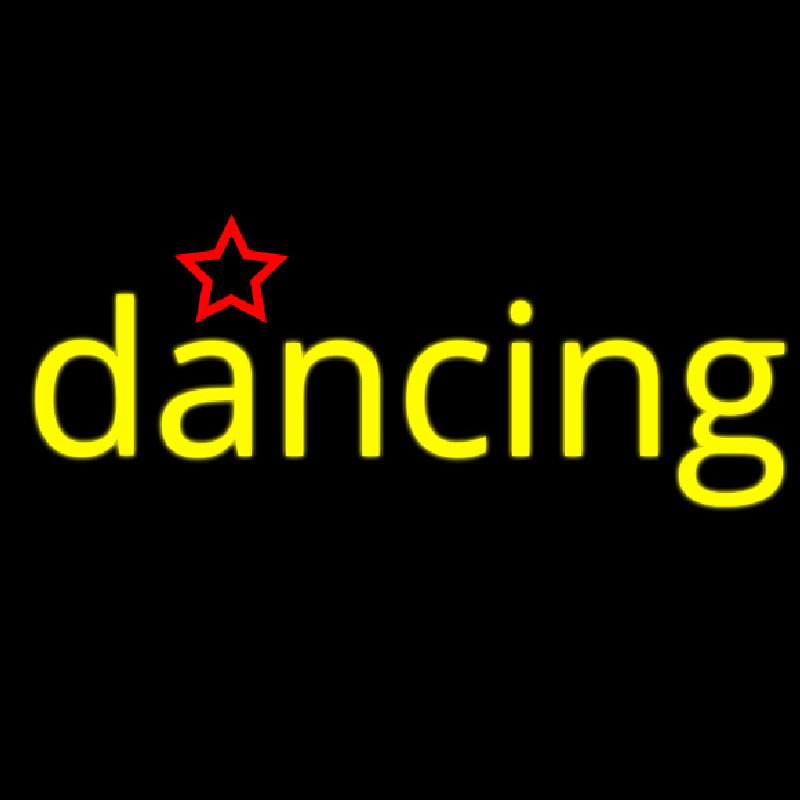 Dancing Star Neonskylt