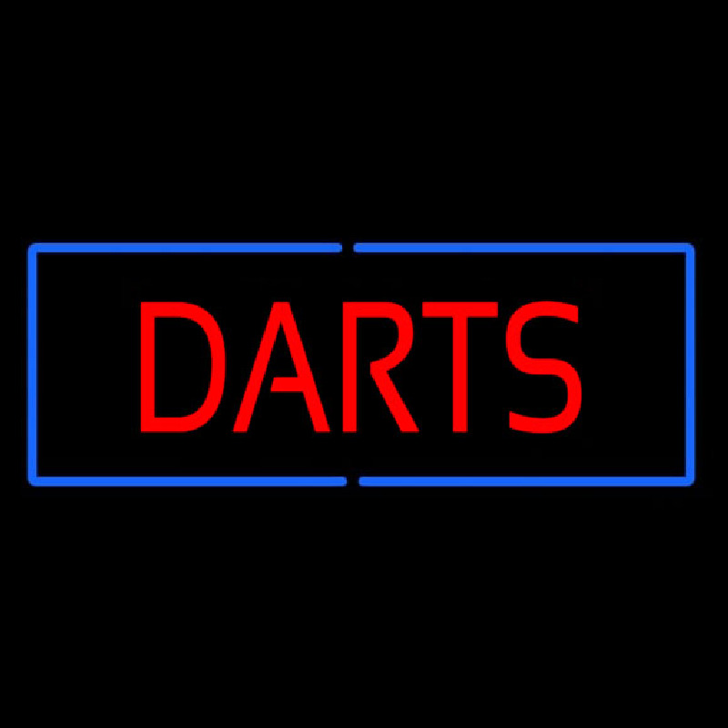 Darts Neonskylt