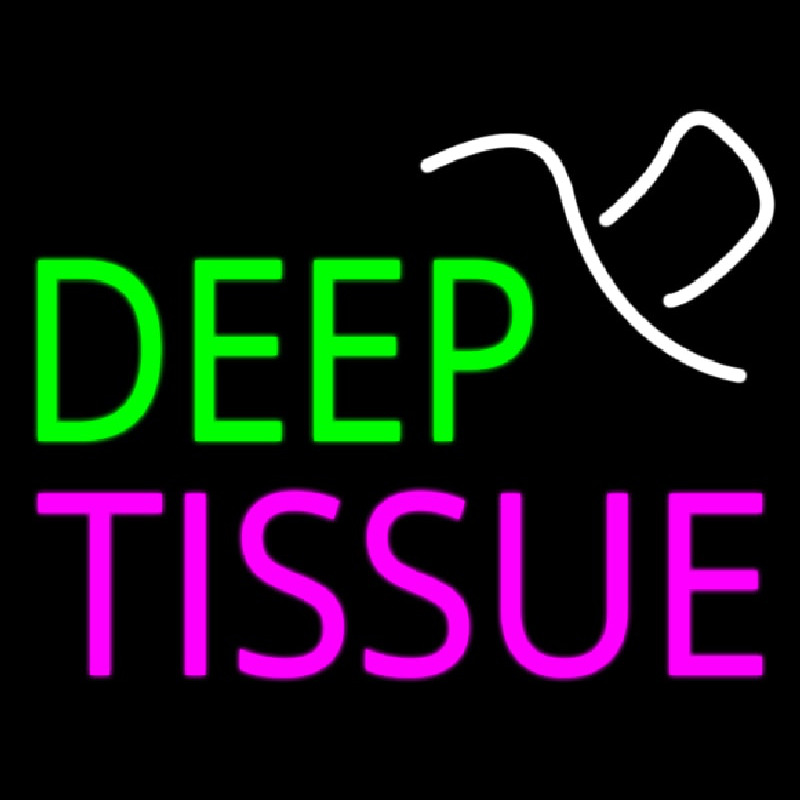 Deep Tissue Neonskylt