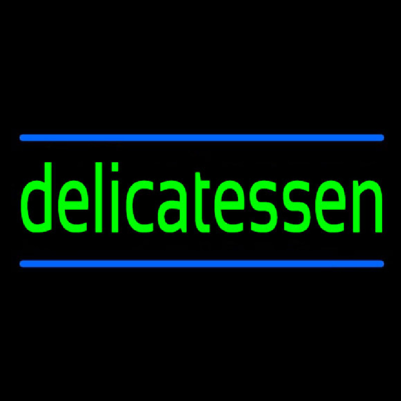 Delicatessen Neonskylt