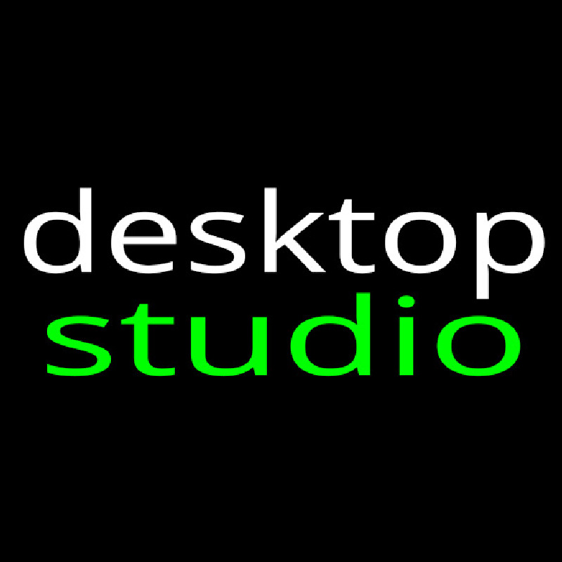 Desktop Studio Neonskylt
