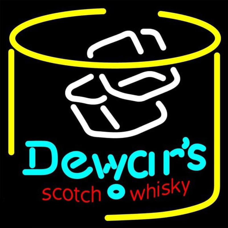 Dewars Scotch Whisky Neonskylt