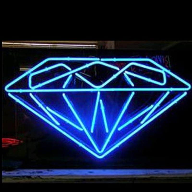 Diamond Butik Öppet Neonskylt