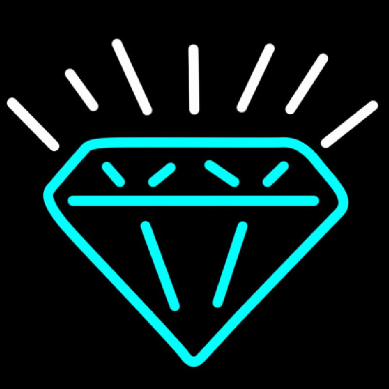 Diamond Logo Neonskylt