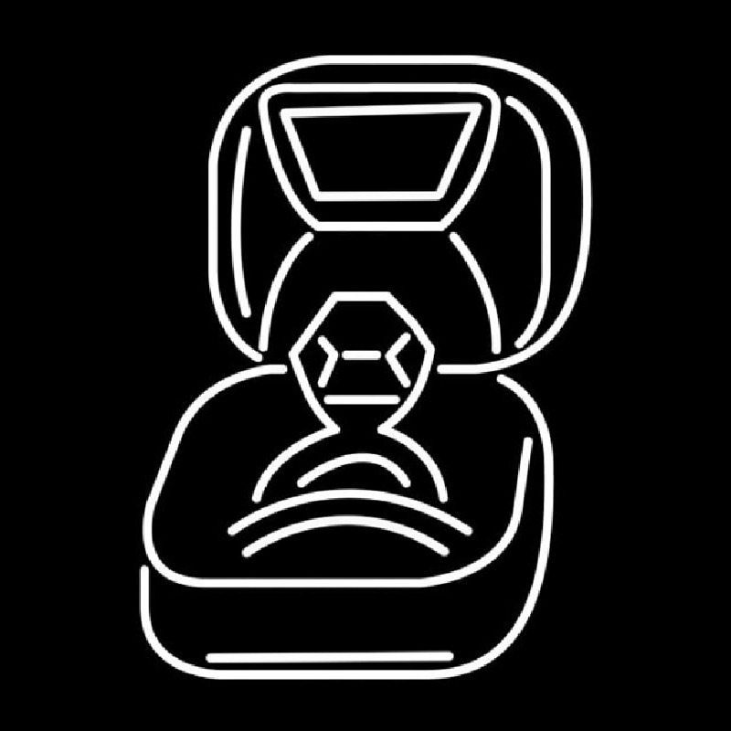 Diamond Ring Logo Neonskylt
