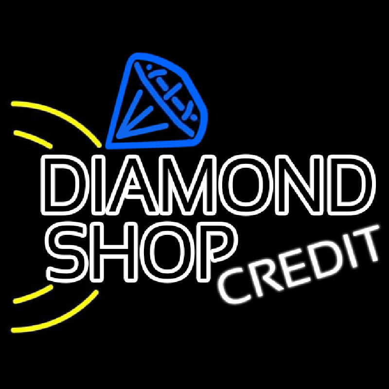 Diamond Shop Neonskylt