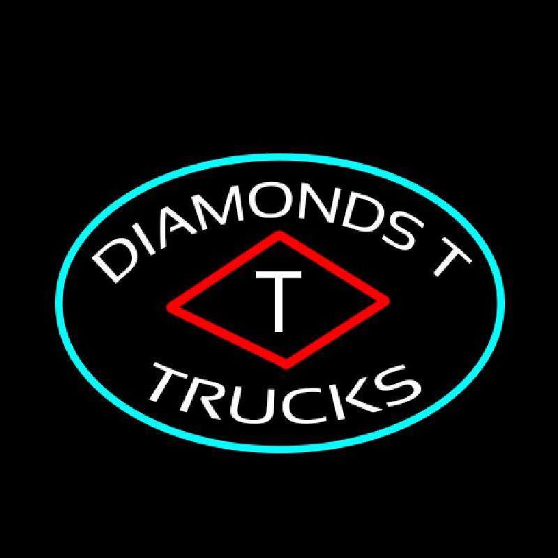 Diamond T Trucks Neonskylt