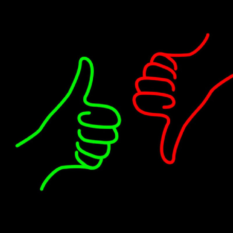 Disagreement Neonskylt