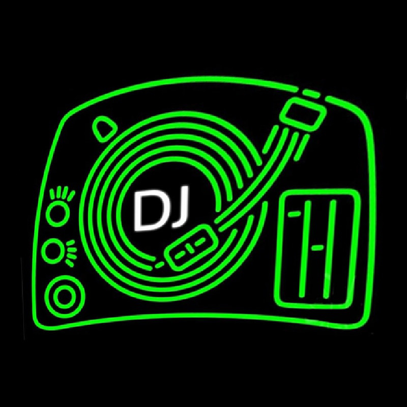 Dj 2 Neonskylt