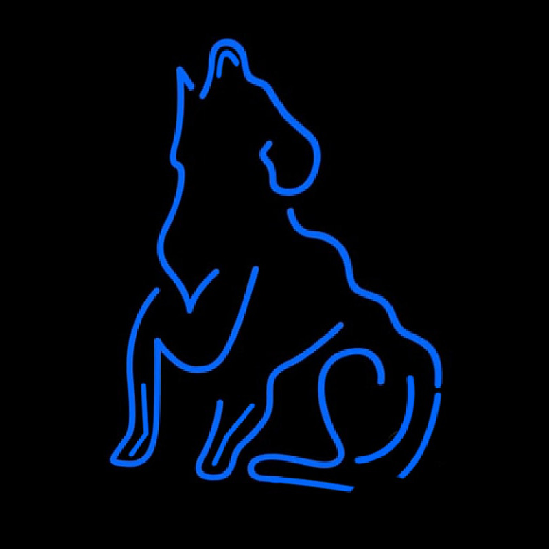 Dog Logo Neonskylt