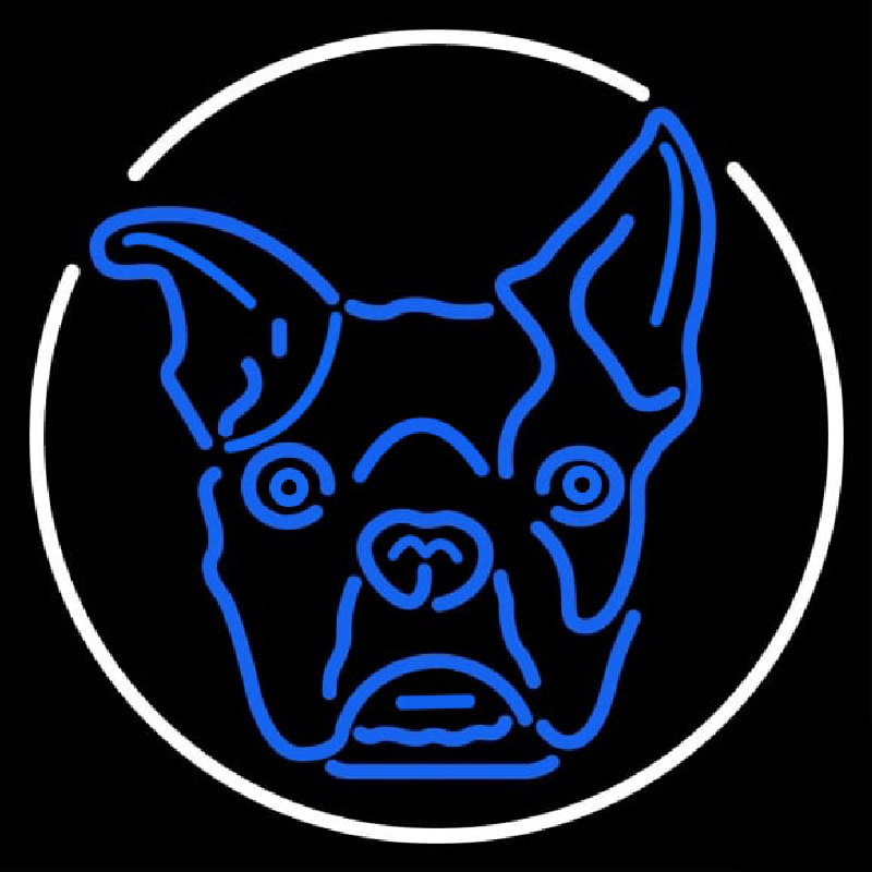 Dog Logo Neonskylt