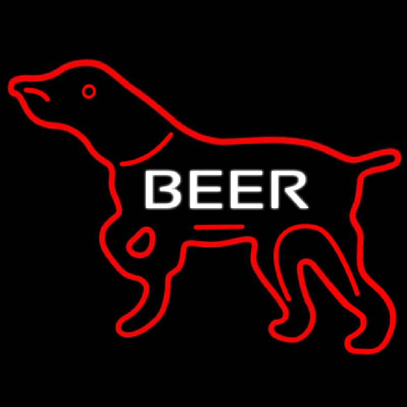 Dog Neonskylt
