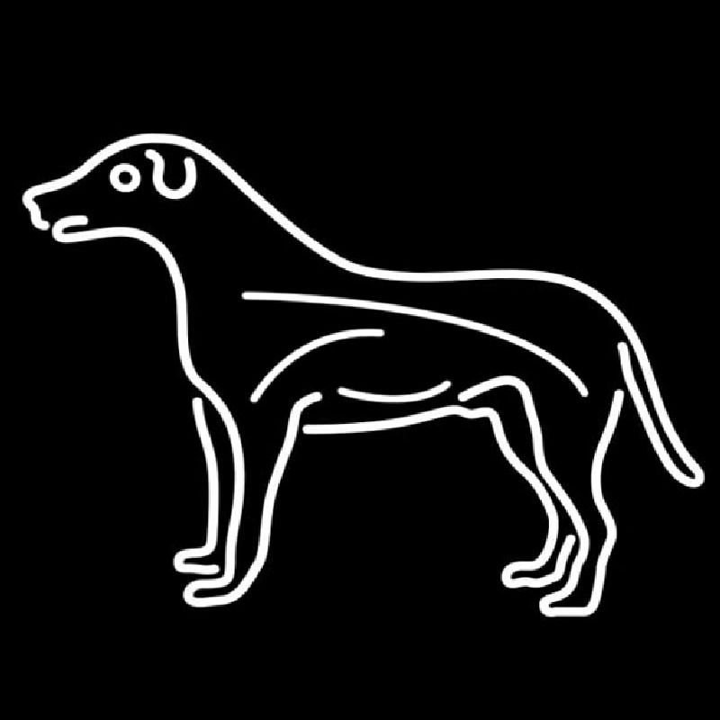 Dog Neonskylt