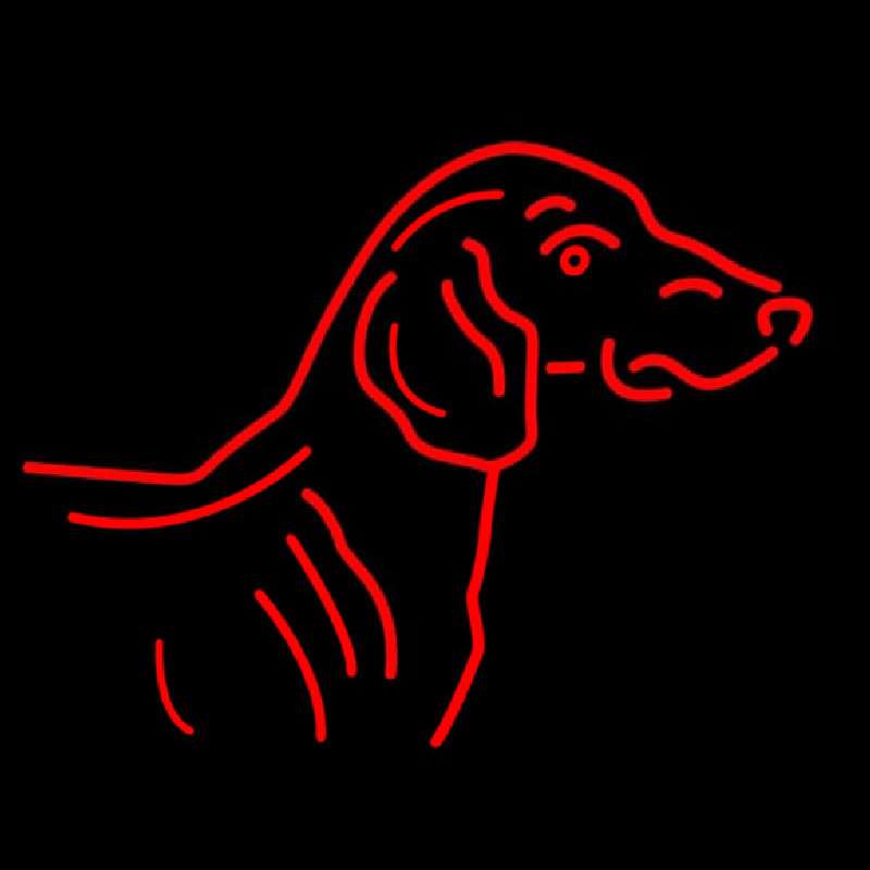Dog Neonskylt