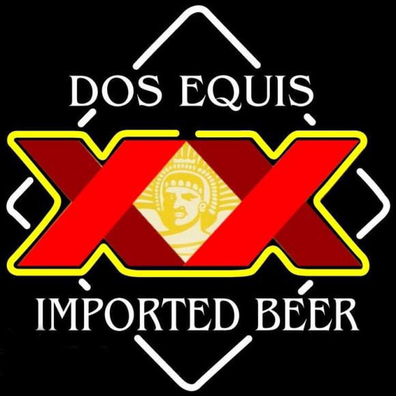 Dos Equis Beer Sign Neonskylt