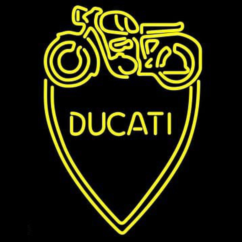 Ducati Meccanica Bllogna Neonskylt