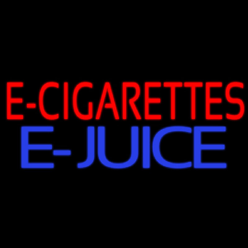 E Cigarettes E Juice Neonskylt