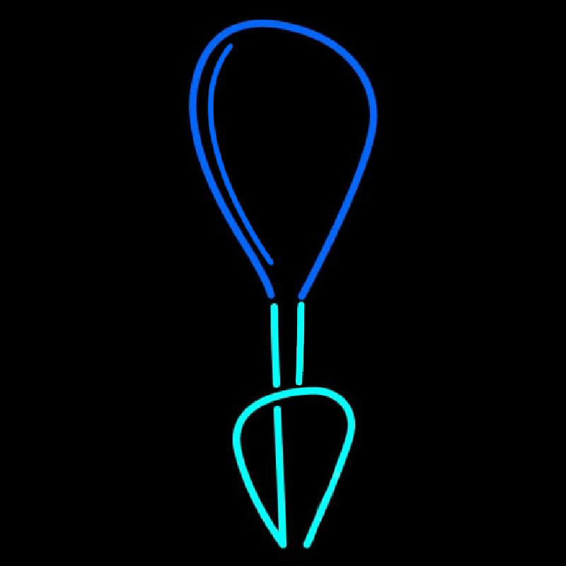 E clamation Drops Neonskylt