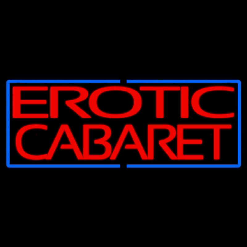 Erotic Cabaret Neonskylt