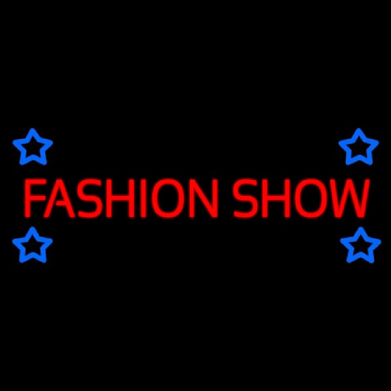 Fashion Show Neonskylt