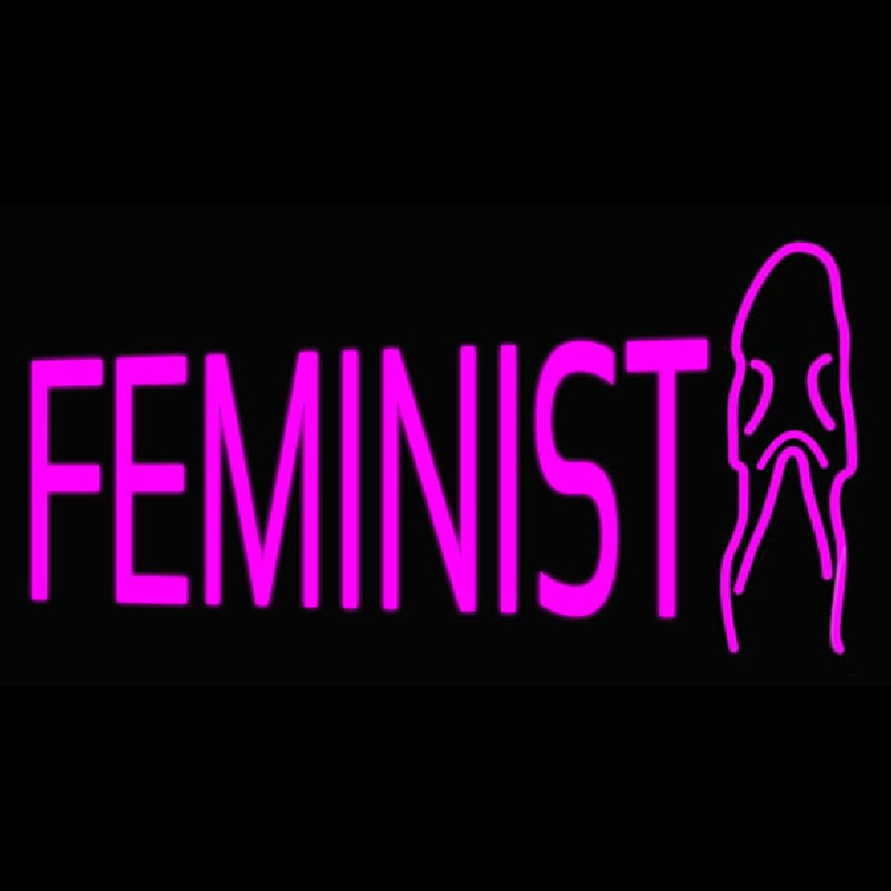 Feminist Girl Neonskylt