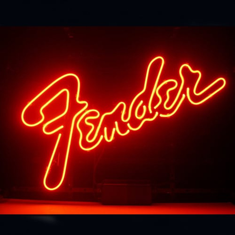 Fender Neonskylt