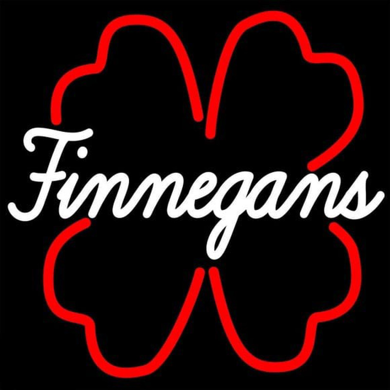 Finnegans And Clover Beer Sign Neonskylt