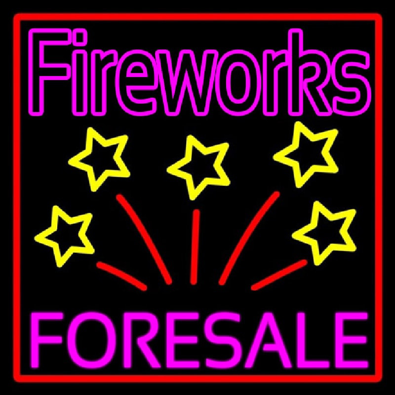 Fireworks For Sale 1 Neonskylt