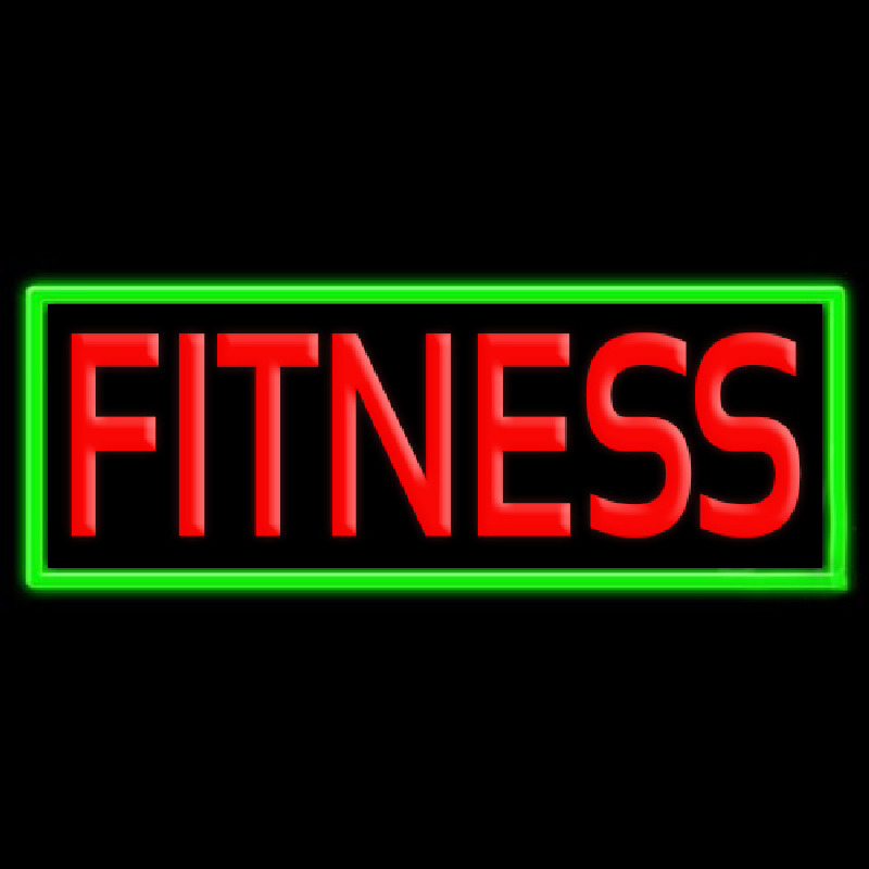 Fitness Neonskylt