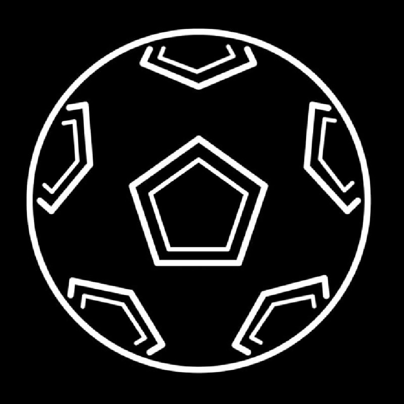 Football Icon Neonskylt