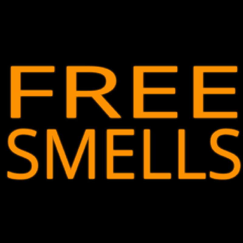 Free Smells Neonskylt