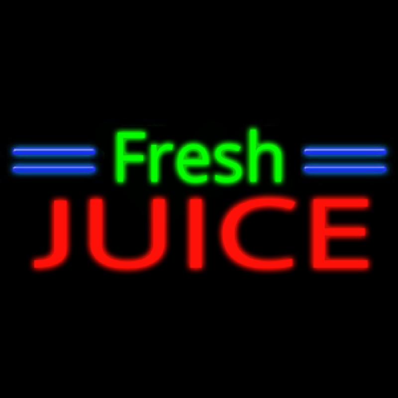 Fresh Juice Neonskylt