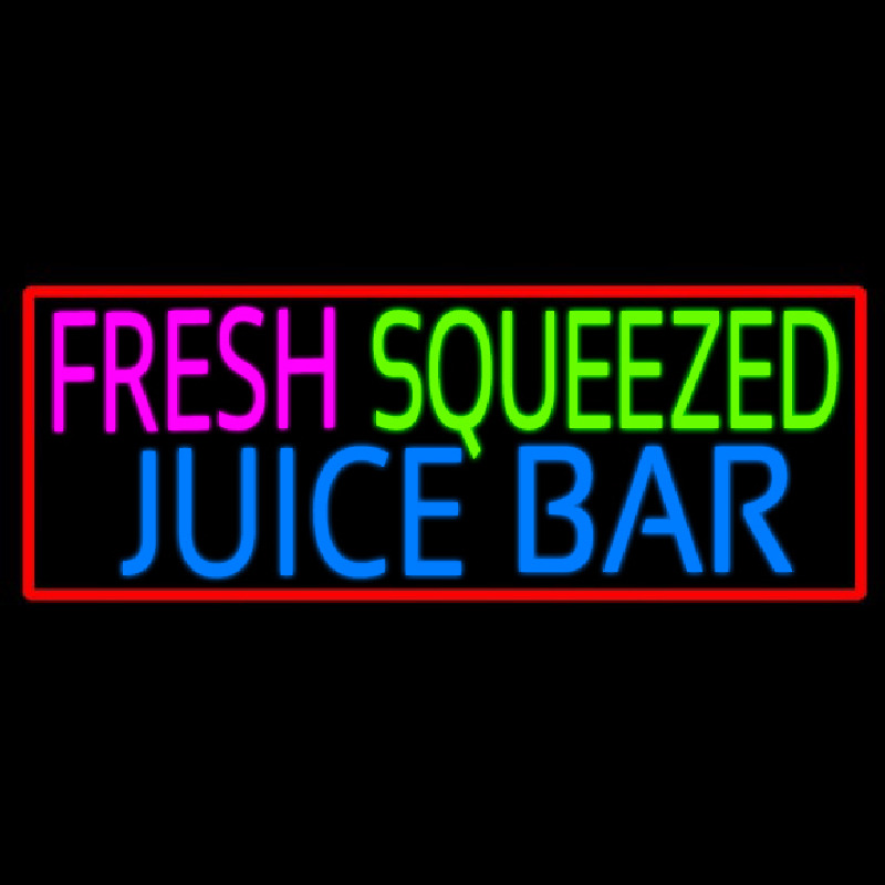 Fresh Squeezed Juice Bar Neonskylt