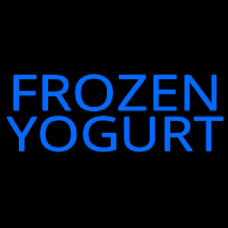 Frozen Yogurt Neonskylt