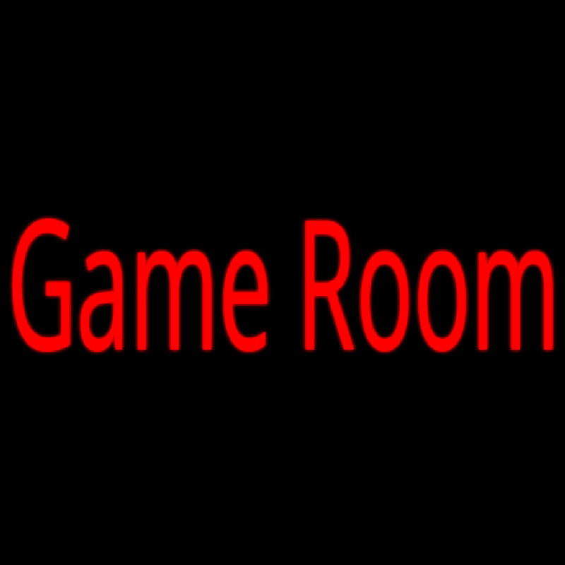 Game Room Bar Real Neon Glass Tube Neonskylt
