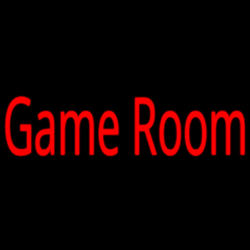 Game Room Bar Real Neon Glass Tube Neonskylt