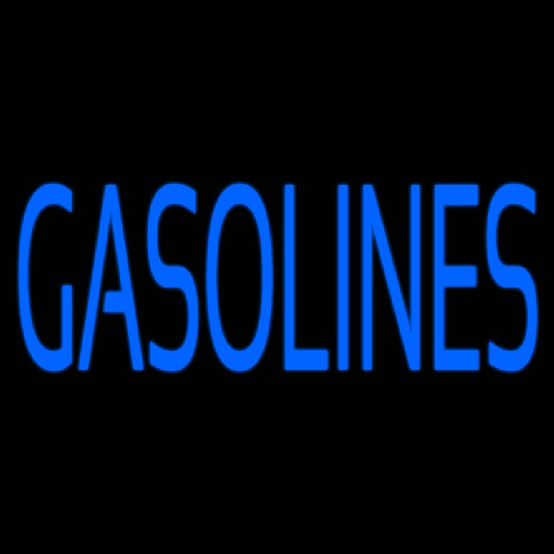Gasolines Neonskylt
