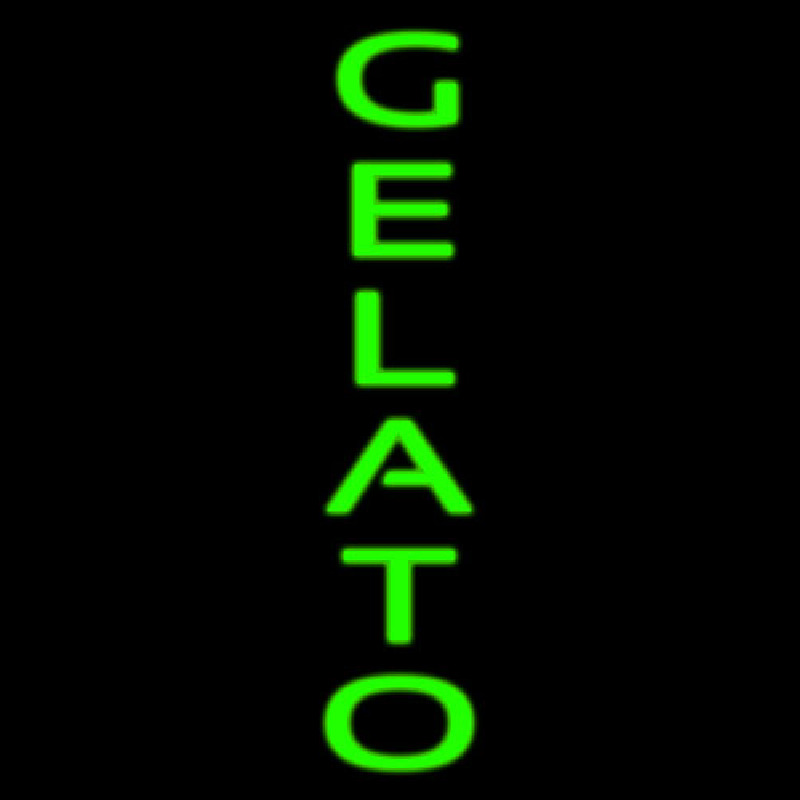 Gelato Neonskylt