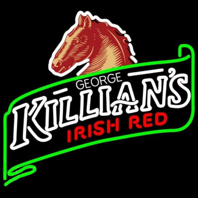 George Killians Irish Red Summer Beer Sign Neonskylt