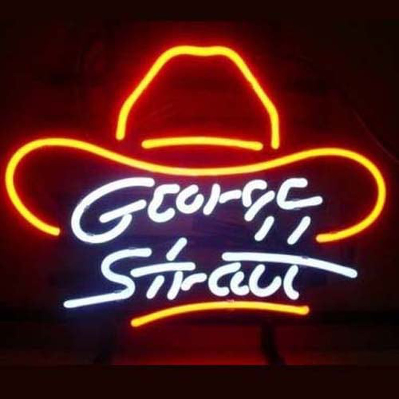 George Stratt Neonskylt