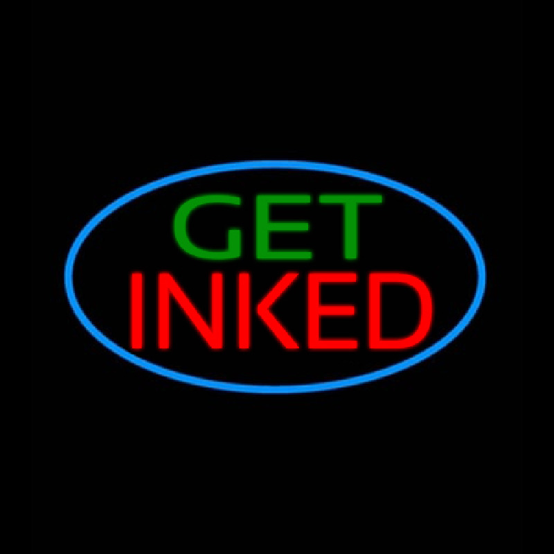 Get Inked Neonskylt