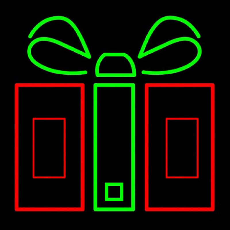 Gift Icon Neonskylt