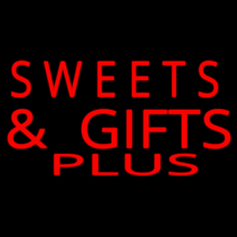 Gifts And Sweets Neonskylt
