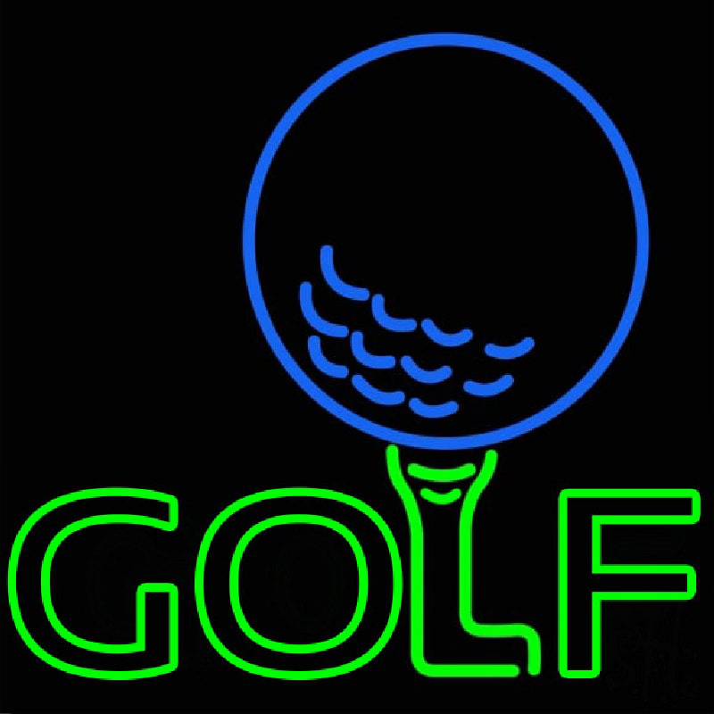 Golf Neonskylt