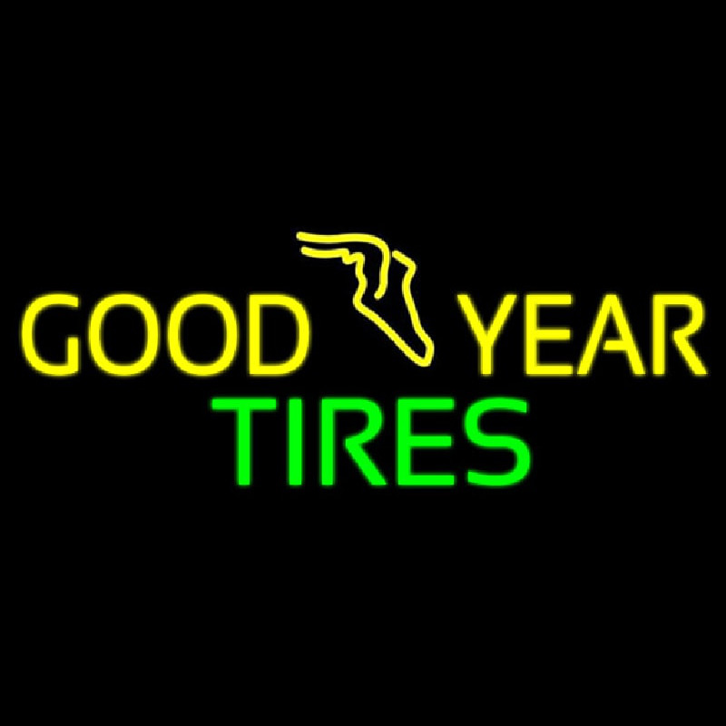 Goodyear Tires Neonskylt