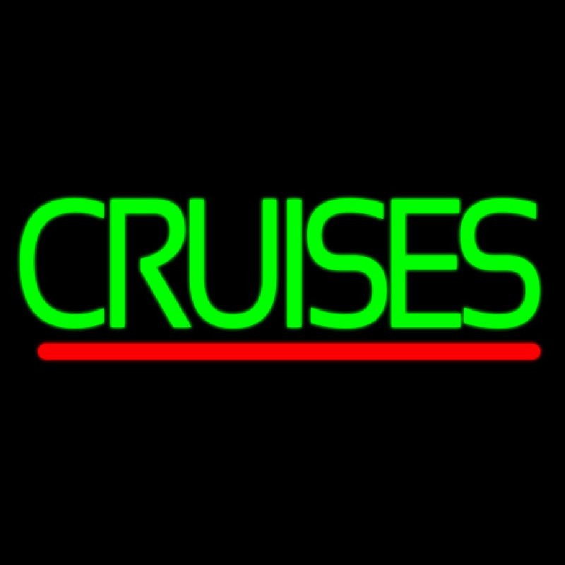 Green Cruises Neonskylt