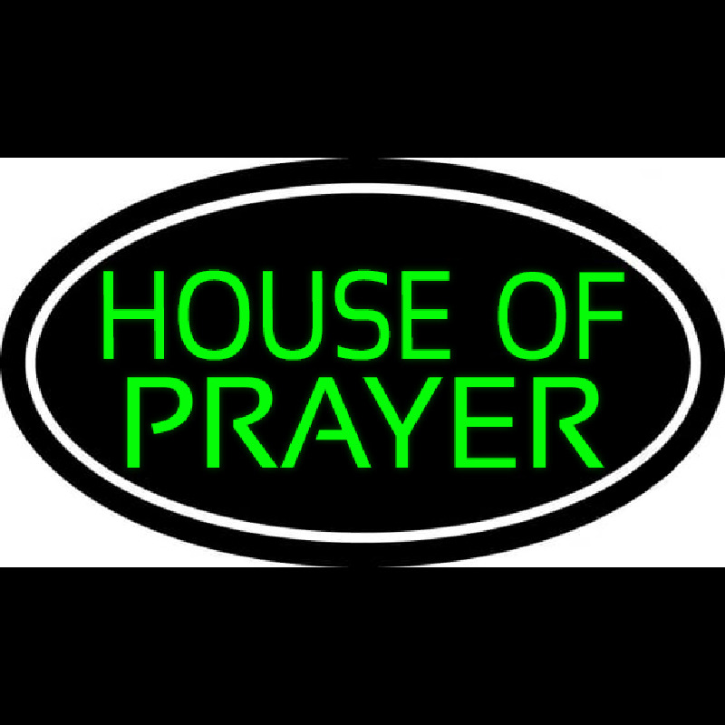 Green House Of Prayer Neonskylt